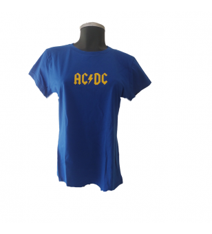 Blusa mujer, azul, Logo...