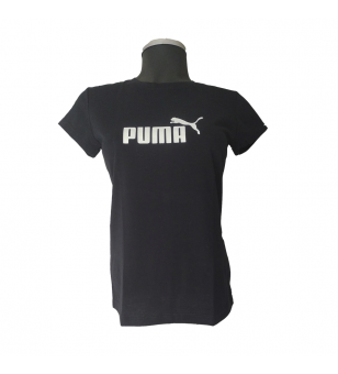 Camiseta negra, mujer,...
