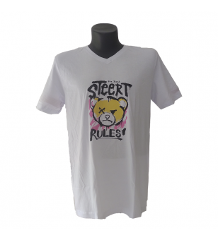 Camiseta hombre, blanca,...